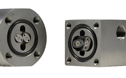 gear flow measurement