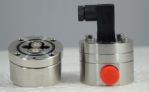  hydraulic test stand oval gear flow meter