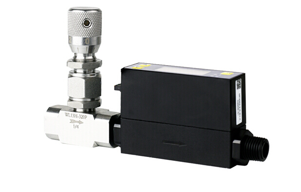 Miniature gas mass flowmeter model Miniature gas mass flowmeter model
