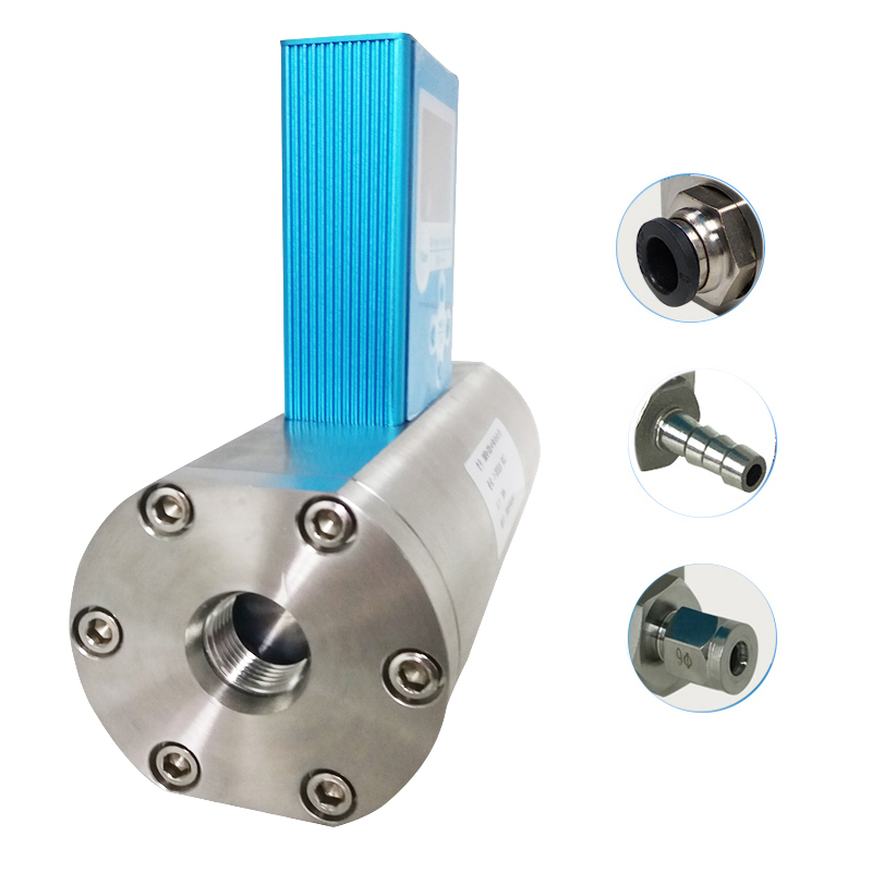 Large flow range Gas Mass Flow meter