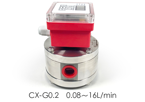 M12 SSY Integrated display gear flow meter