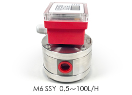 M6 SSY Integrated display gear flow meter