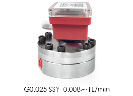 G0.025 SSY Integrated display gear flow meter