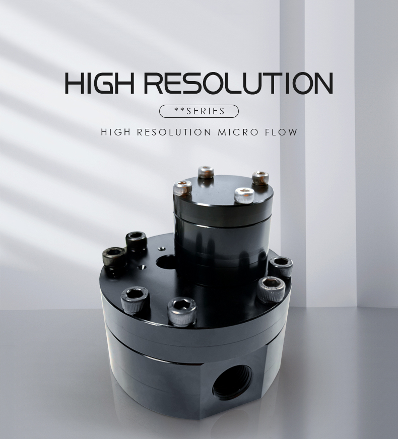 High resolution micro flow