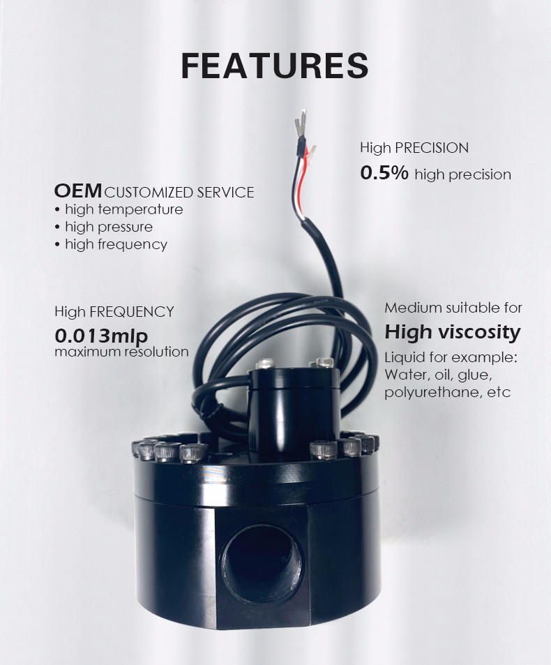               CUSTOMIZED SERVICE • high temperature • high pressure • high frequency.High FREQUENCY 0.013mlp maximum resolution.Liquid for example: Water, oil, glue,  polyurethane, etc