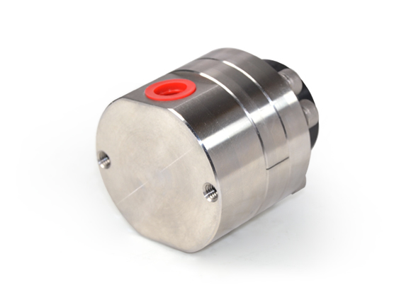 M1.0SS-HT Fiber optic gear type flow meter