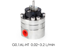 M5.1SS-HT Fiber optic gear type flow meter