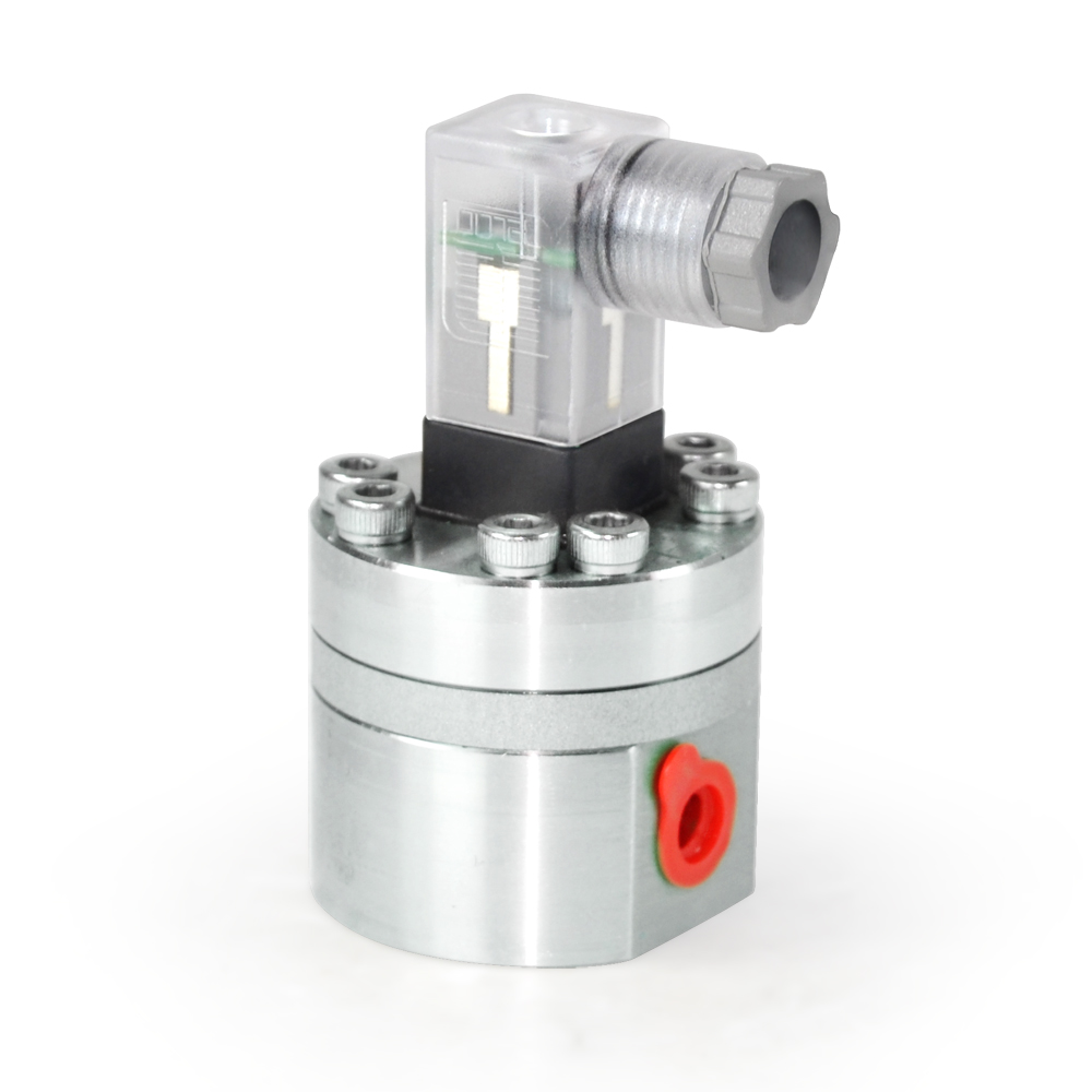 Making corn starch liquefaction enzyme flow meter