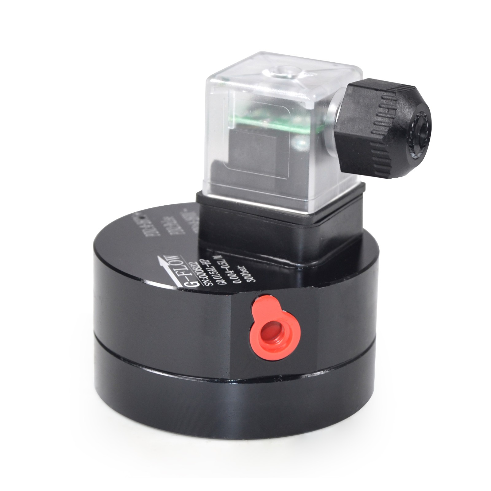 Quantitative control of sealing strip glass glue pouring flow meter