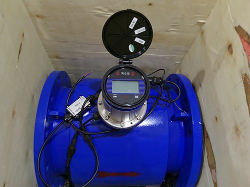 Magnetic flow meter BBL BPM for oil extraction industry