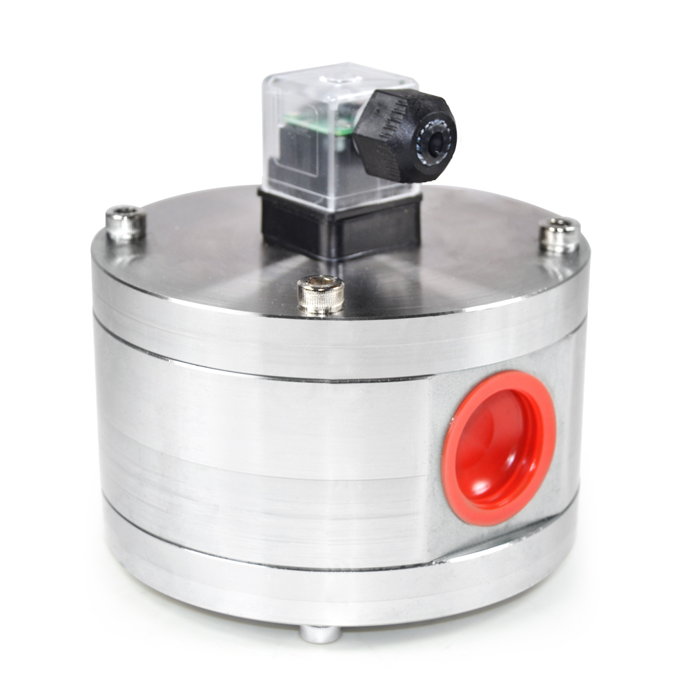 Micro flow meter used in antacid milk filling