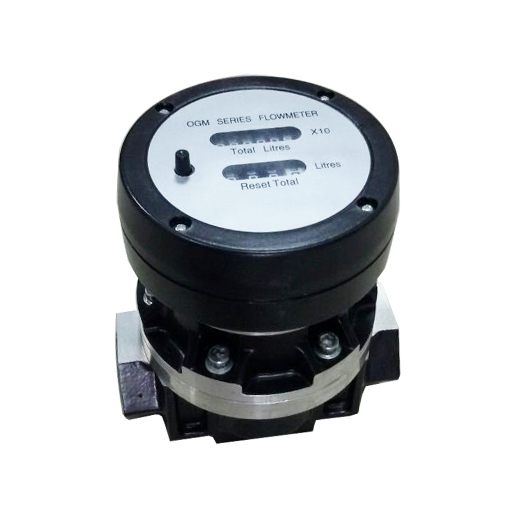 What are the types of oil flow meters?