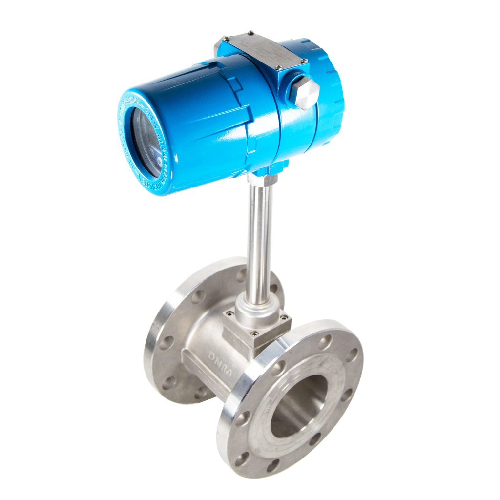 Thermal mass flow meter working principle