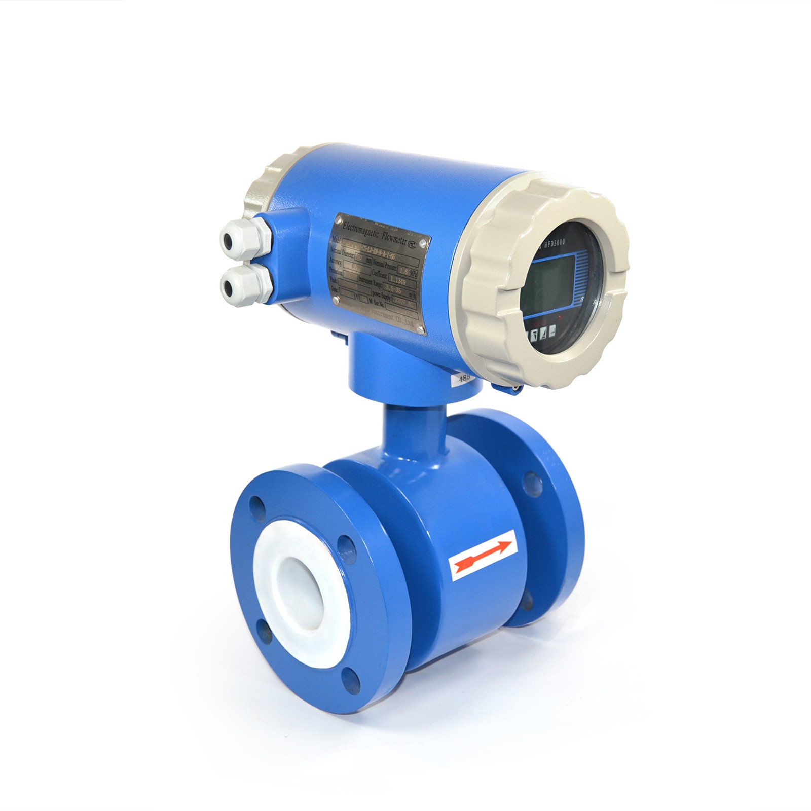 electromagnetic flow meter principle
