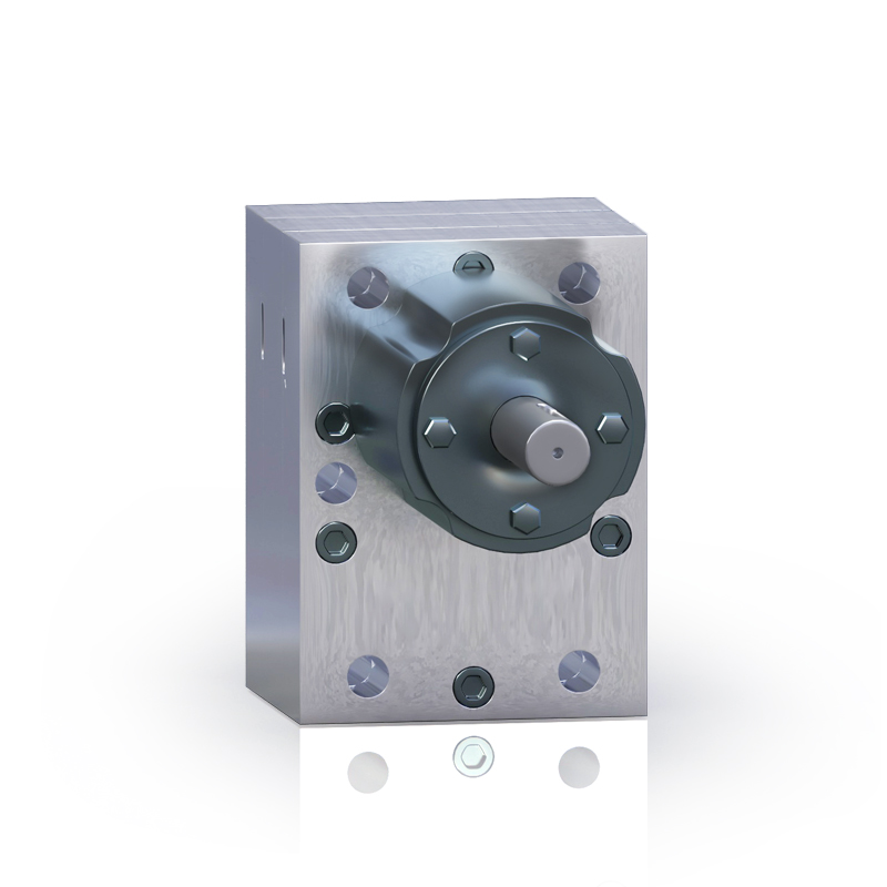 Thermal oil gear metering pump