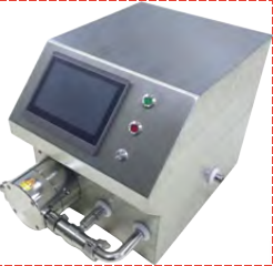 Protein solution plunger pump